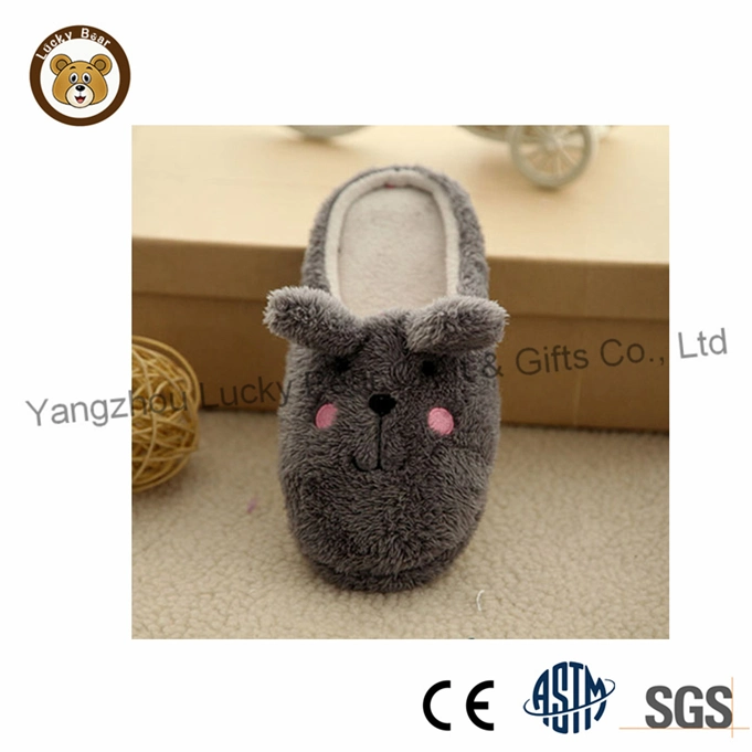 Baby Toddler Newborn Infant Anti Slip Non Skid Plush Dog Slipper Shoes