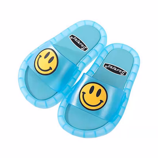 Nouveau été enfants LED pantoufles pour garçons filles arc-en-ciel sandales enfants maison enfants pantoufles